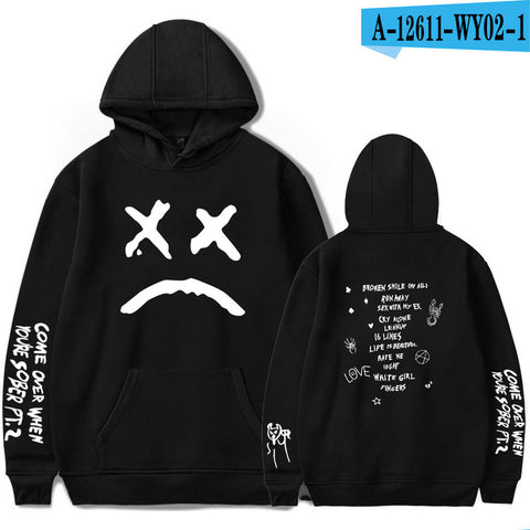 Lil Peep Hoodies sweatshirt Hell Boy Lil.peep Men/women hot sale Hooded Male female Sudaderas Cry Baby Hood Hoddie Sweatshirts