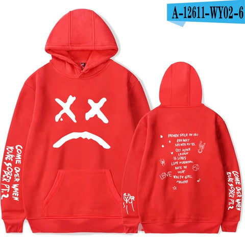 Lil Peep Hoodies sweatshirt Hell Boy Lil.peep Men/women hot sale Hooded Male female Sudaderas Cry Baby Hood Hoddie Sweatshirts