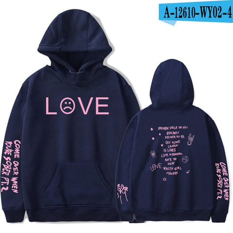 Lil Peep Hoodies sweatshirt Hell Boy Lil.peep Men/women hot sale Hooded Male female Sudaderas Cry Baby Hood Hoddie Sweatshirts