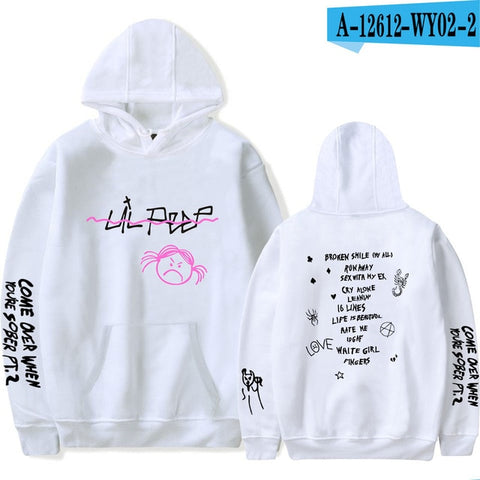 Lil Peep Hoodies sweatshirt Hell Boy Lil.peep Men/women hot sale Hooded Male female Sudaderas Cry Baby Hood Hoddie Sweatshirts