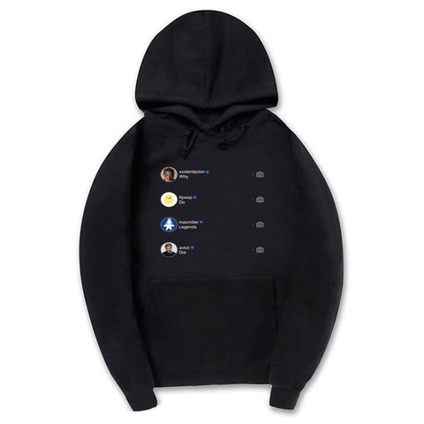 Newest Fashion XXXtentacion Hoodie Sweatshirt Rip xxxtentacion Hip Hop Rapper Hoodies Men/Women Sweatshirts Hoodie Pullover