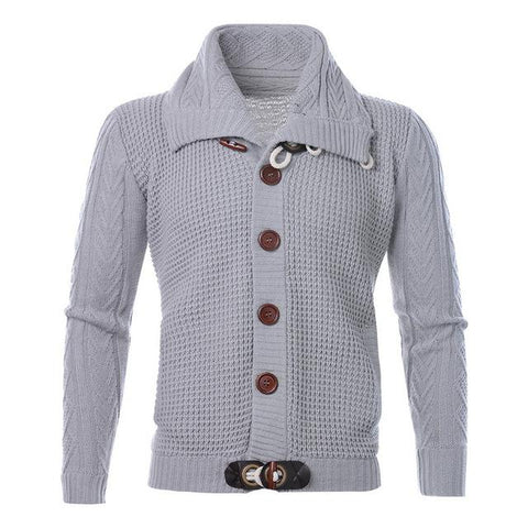 2019Autumn Winter Fashion Casual Cardigan Sweater Coat Men Loose Fit 100 %Terylene Warm Knitting Clothes Sweater Coats Men 4xl