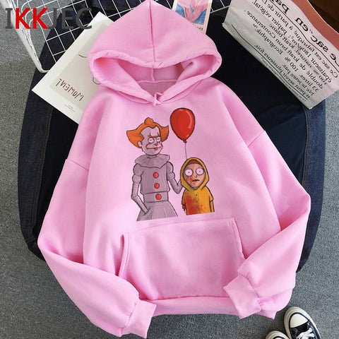 Rick and Morty Funny Cartoon Warm Hoodie Men/women Ricky N Morty Fashion 90s Graphic Sweatshirt Unisex Hip Hop Hoody Male/female