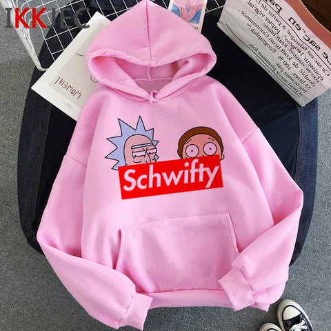 Rick and Morty Funny Cartoon Warm Hoodie Men/women Ricky N Morty Fashion 90s Graphic Sweatshirt Unisex Hip Hop Hoody Male/female