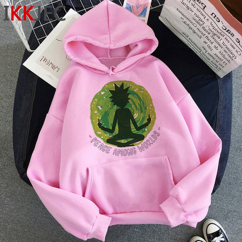 Rick and Morty Funny Cartoon Warm Hoodie Men/women Ricky N Morty Fashion 90s Graphic Sweatshirt Unisex Hip Hop Hoody Male/female