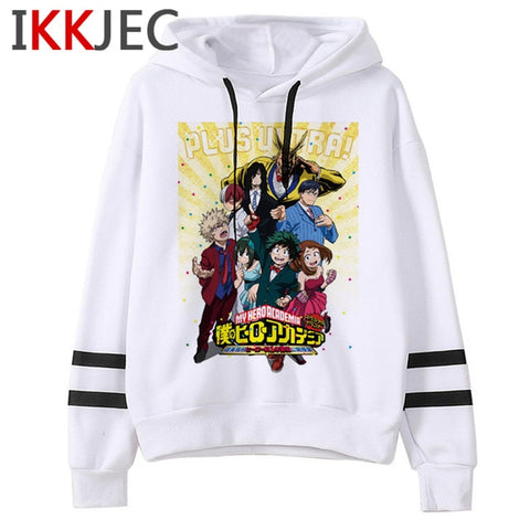 My Hero Academia S4 Funny Cartoon Hoodies Men/women Boku No Hero Academia Himiko Toga Sweatshirts Senpai Anime Hoody Male/female