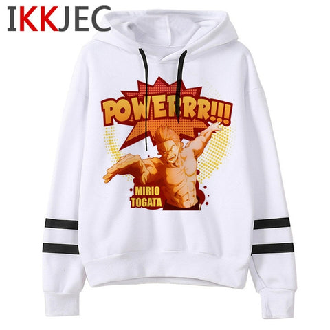 My Hero Academia S4 Funny Cartoon Hoodies Men/women Boku No Hero Academia Himiko Toga Sweatshirts Senpai Anime Hoody Male/female