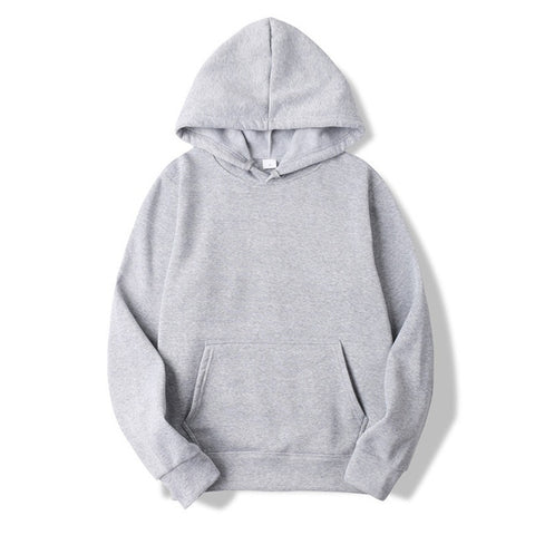 FOJAGANTO Fashion Brand Men Solid Hoodie Men's Casual Wild Hooded Sweatshirt Male Simple Slim Hoodies Sweatshirts Tops