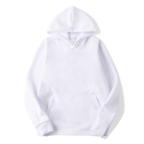 FOJAGANTO Fashion Brand Men Solid Hoodie Men's Casual Wild Hooded Sweatshirt Male Simple Slim Hoodies Sweatshirts Tops