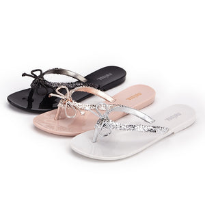 Melissa Harmonic 2019 New shell Women Flip Flop sandals Brand Women's Jelly Shoes Melissa slippers Female Jelly Shoes