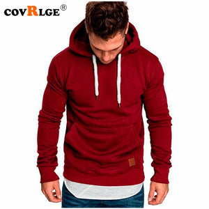 Covrlge Mens Sweatshirt Long Sleeve Autumn Spring Casual Hoodies Top Boy Blouse Tracksuits Sweatshirts Hoodies Men MWW144